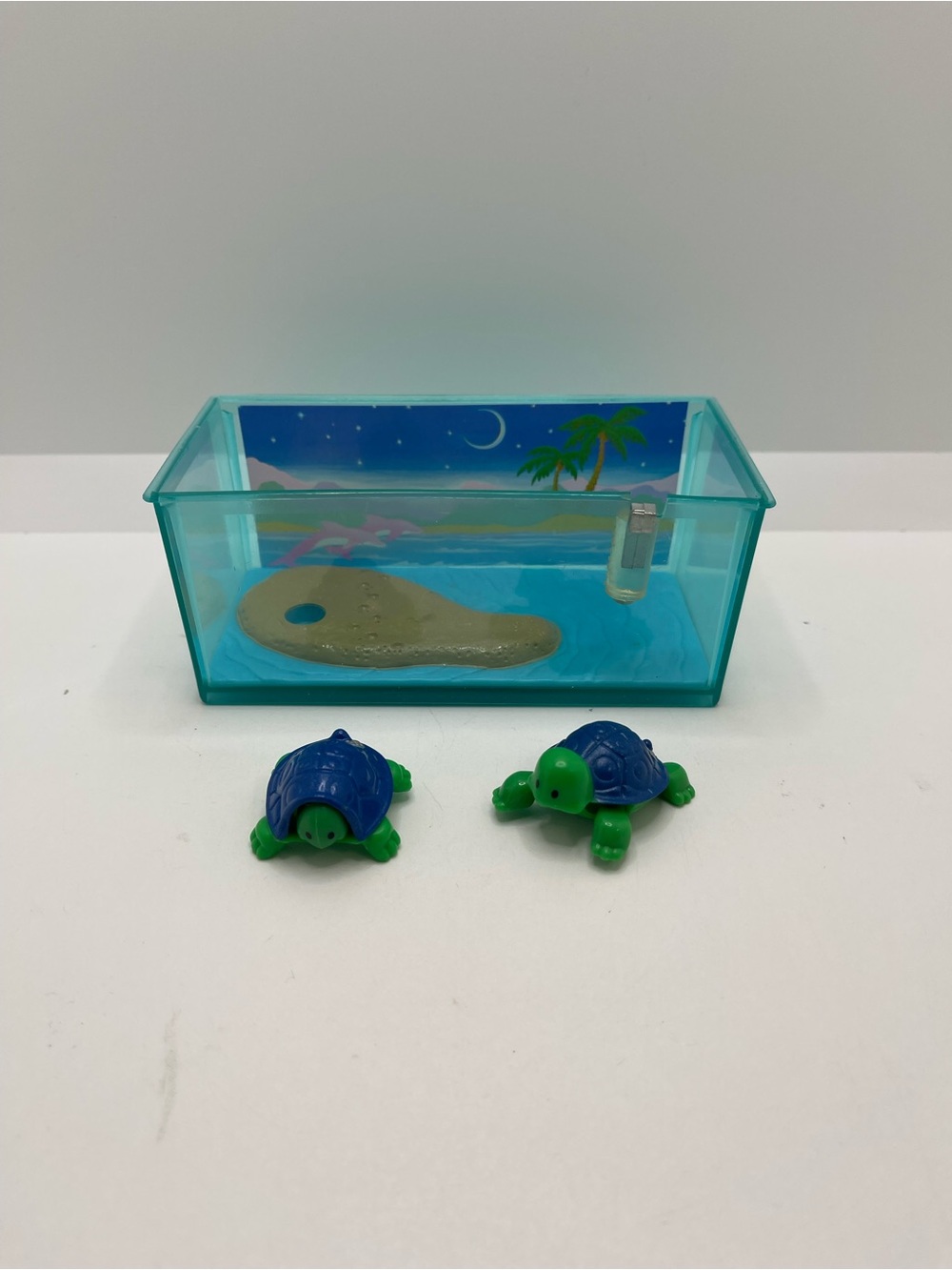 Vintage Kenner Littlest Pet Shop 1992 Toddling Turtles Paradise Island